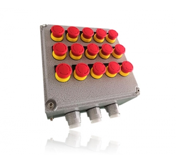 LBZ防爆操作柱铸铝合金就地机旁操作箱