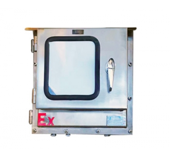 加装防护门防爆配电箱 不锈钢双门防爆控制箱