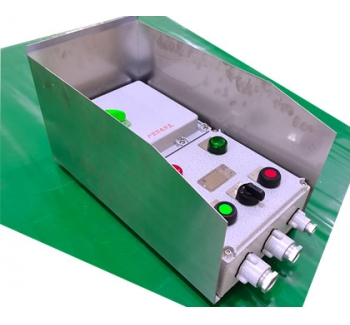 带防雨罩户外防爆磁力启动器 单回路电磁启动配