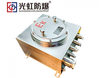 炼油厂不锈钢防爆接线箱IIC防爆端子箱